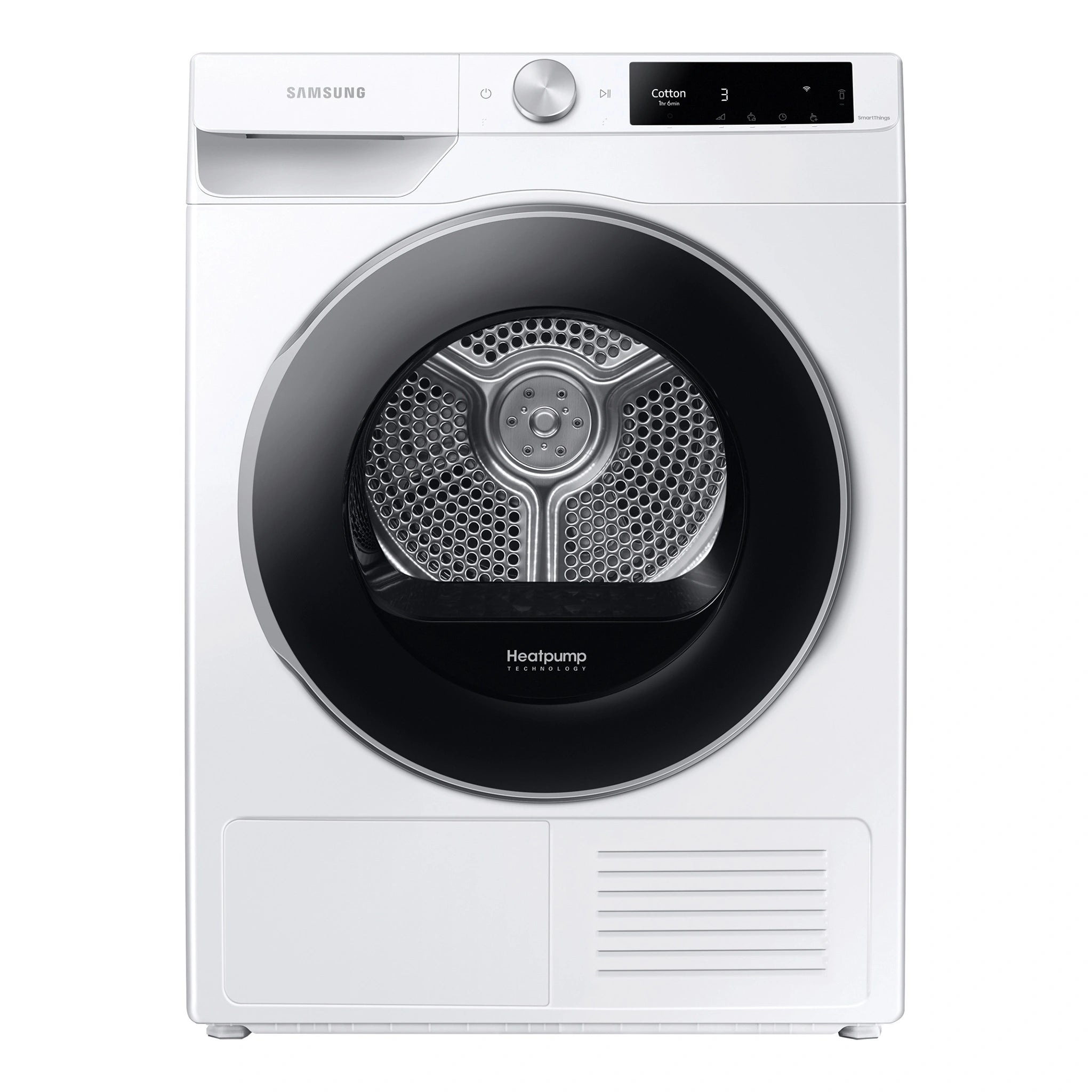 Samsung 9kg Smart Heat Pump Dryer DV91T6440LE, Front View