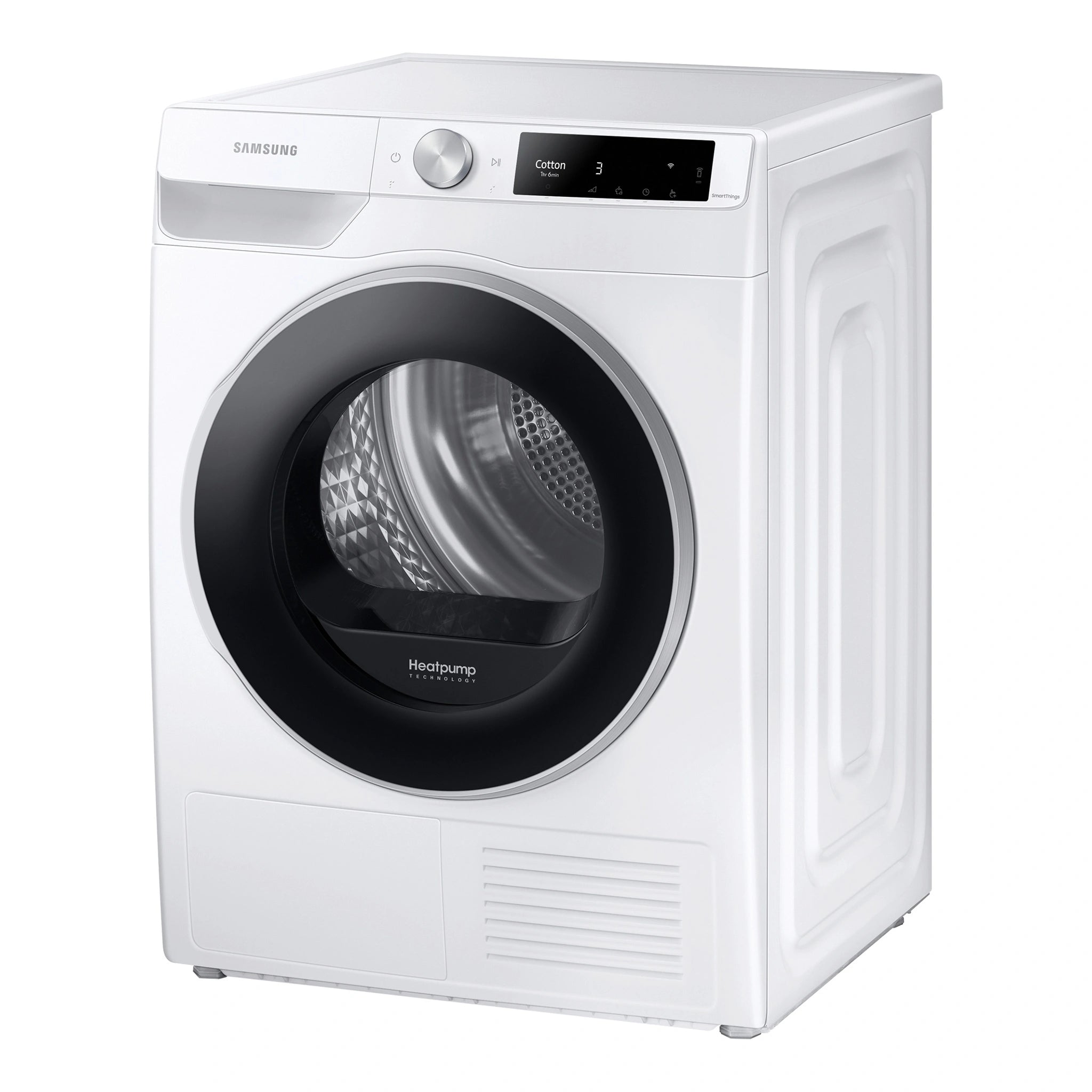Samsung 9kg Smart Heat Pump Dryer DV91T6440LE, Right Side View