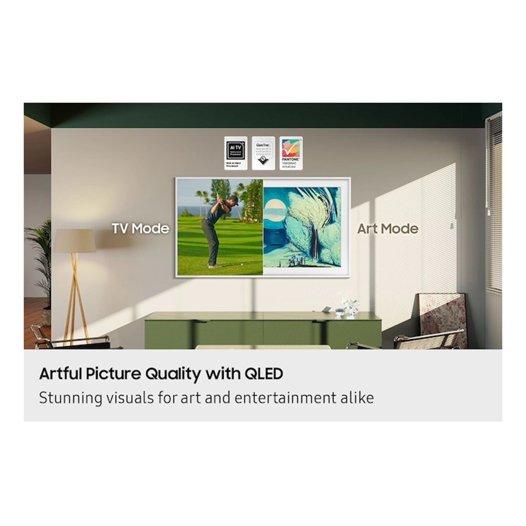 Samsung 43 Inch The Frame 4K Samsung Vision AI Smart TV QA43LS03FAWXXY, Feature 3