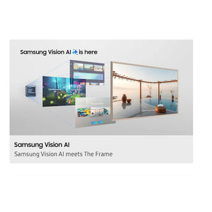 Samsung 43 Inch The Frame 4K Samsung Vision AI Smart TV QA43LS03FAWXXY, Feature 4