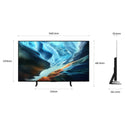 Samsung 48 Inch OLED S90H 4K Vision AI Smart TV QA48S90HAEXXY, Dimensions View