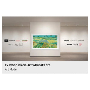 Samsung 55 Inch Black The Frame 4K Vision AI Smart TV (2026) QA55LS03HEWXXY, Art Mode Feature