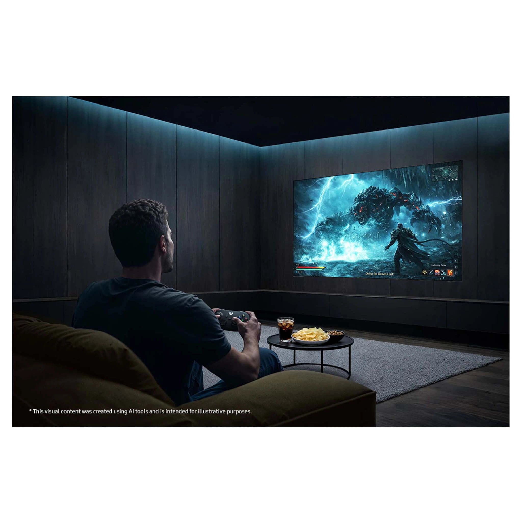 Samsung 55 Inch OLED S90H 4K Vision AI Smart TV QA55S90HAWXXY, Gaming View