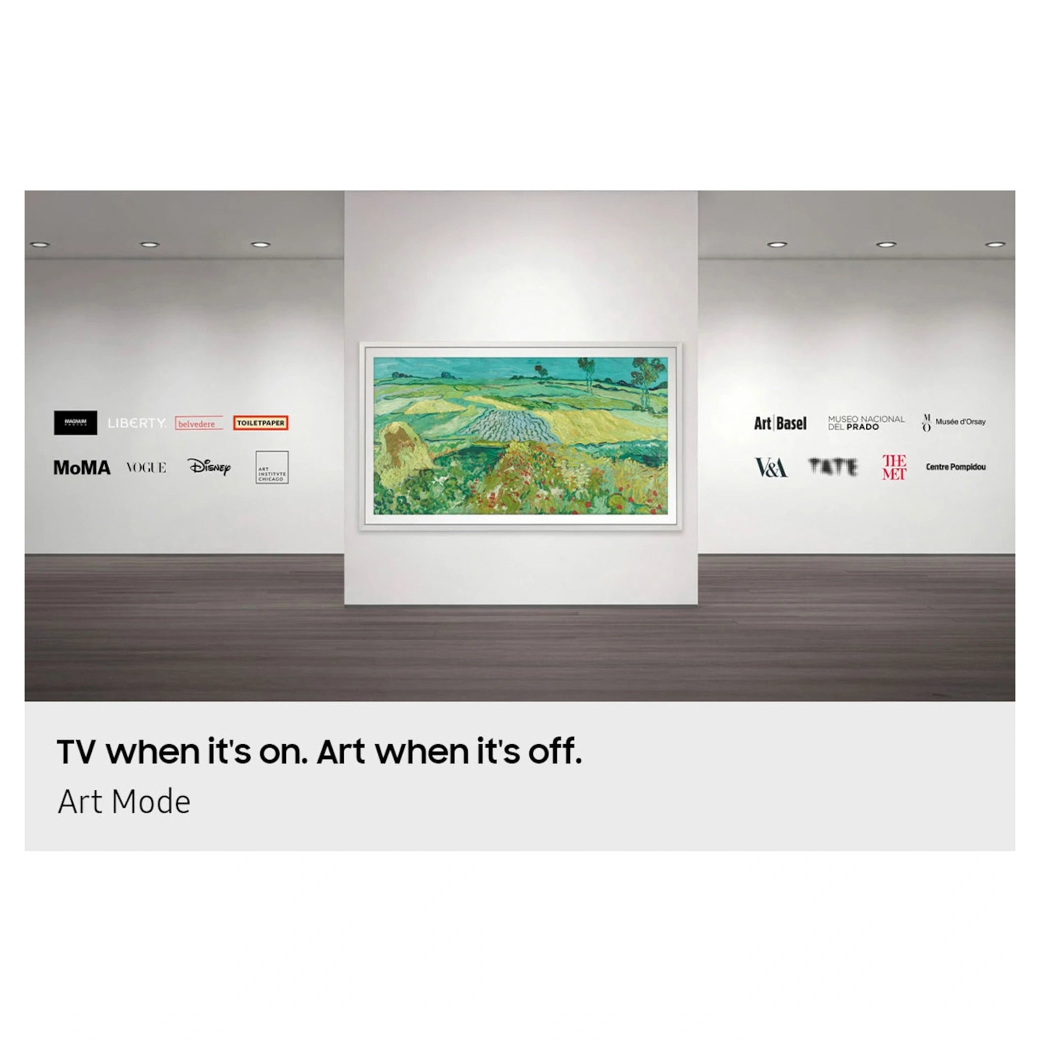 Samsung 65 Inch Black The Frame Pro 4K Vision AI Smart TV (2026) QA65LS03HWWXXY, Art Mode Feature