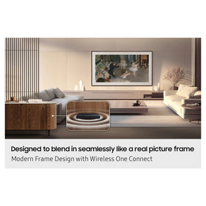 Samsung 65 Inch Black The Frame Pro 4K Vision AI Smart TV (2026) QA65LS03HWWXXY, Picture Frame View