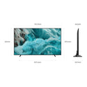 Samsung 65-inch QLED Q7F 4K Vision AI Smart TV QA65Q7FAAWXXY, Dimensions