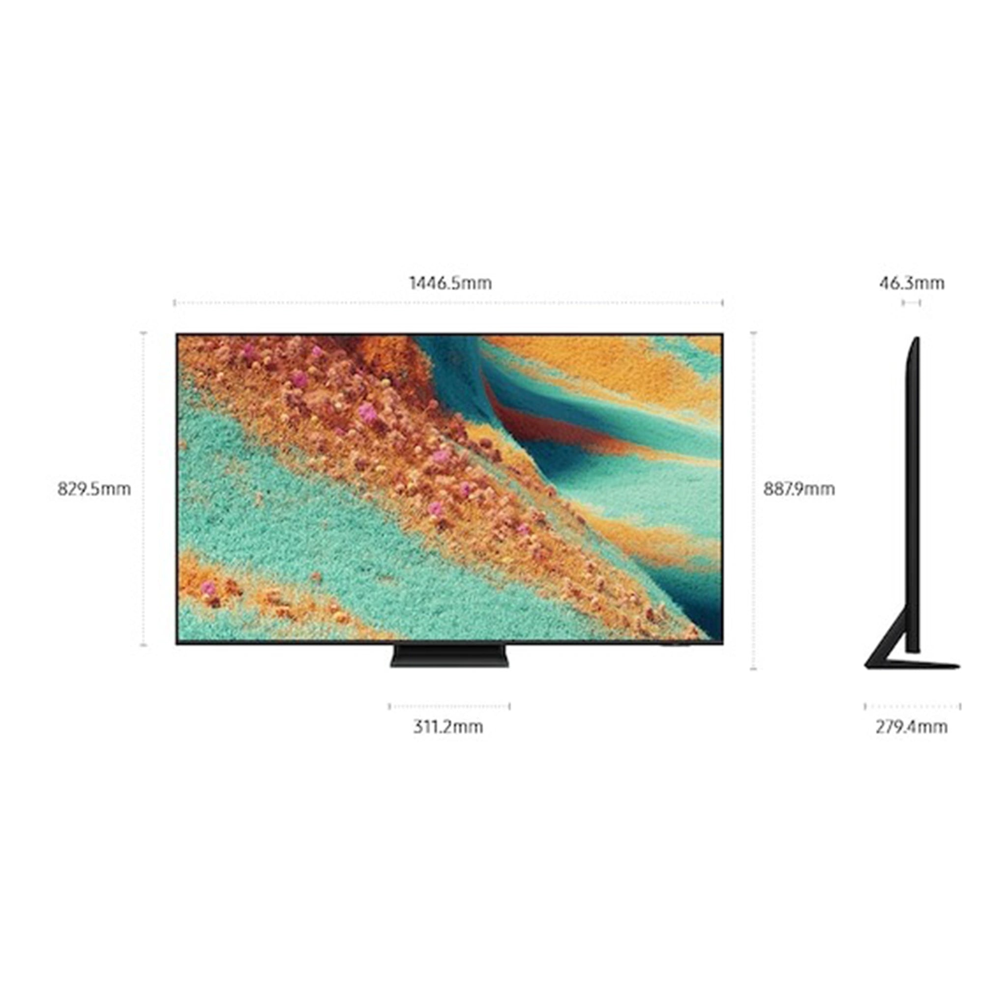 Samsung 65-inch Neo QLED QN85F 4K Vision AI Smart TV QA65QN85FAWXXY, Dimensions