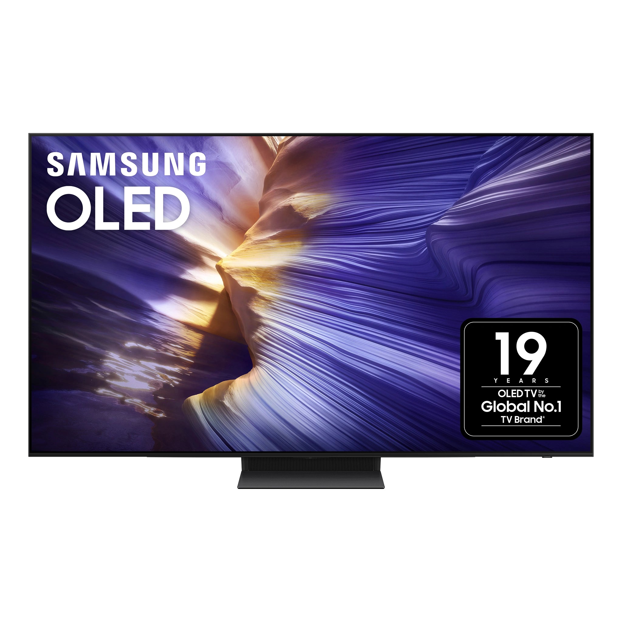 Samsung 65-inch OLED S90F 4K Samsung Vision AI Smart TV QA65S90FAEXXY, Front View
