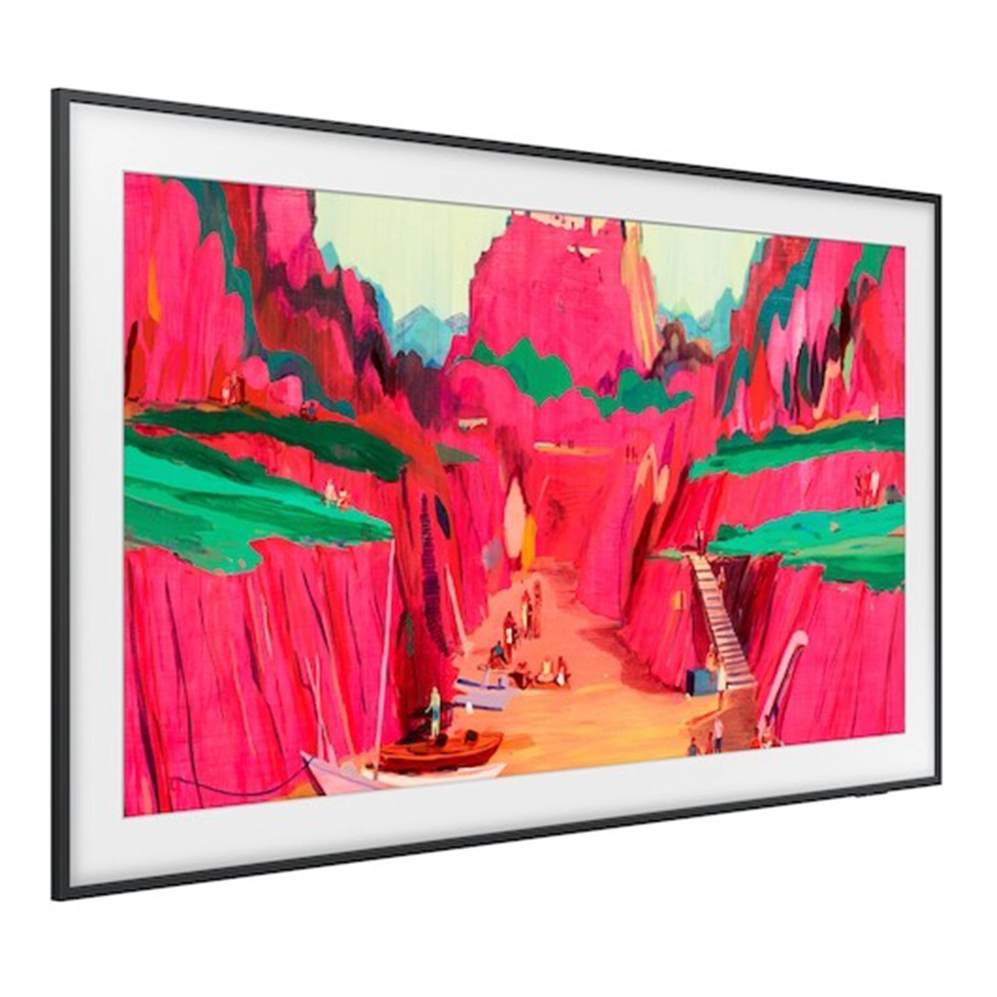 Samsung 75-inch The Frame Pro 4K Vision AI Smart TV QA75LS03FWWXXY, Left Side View 2