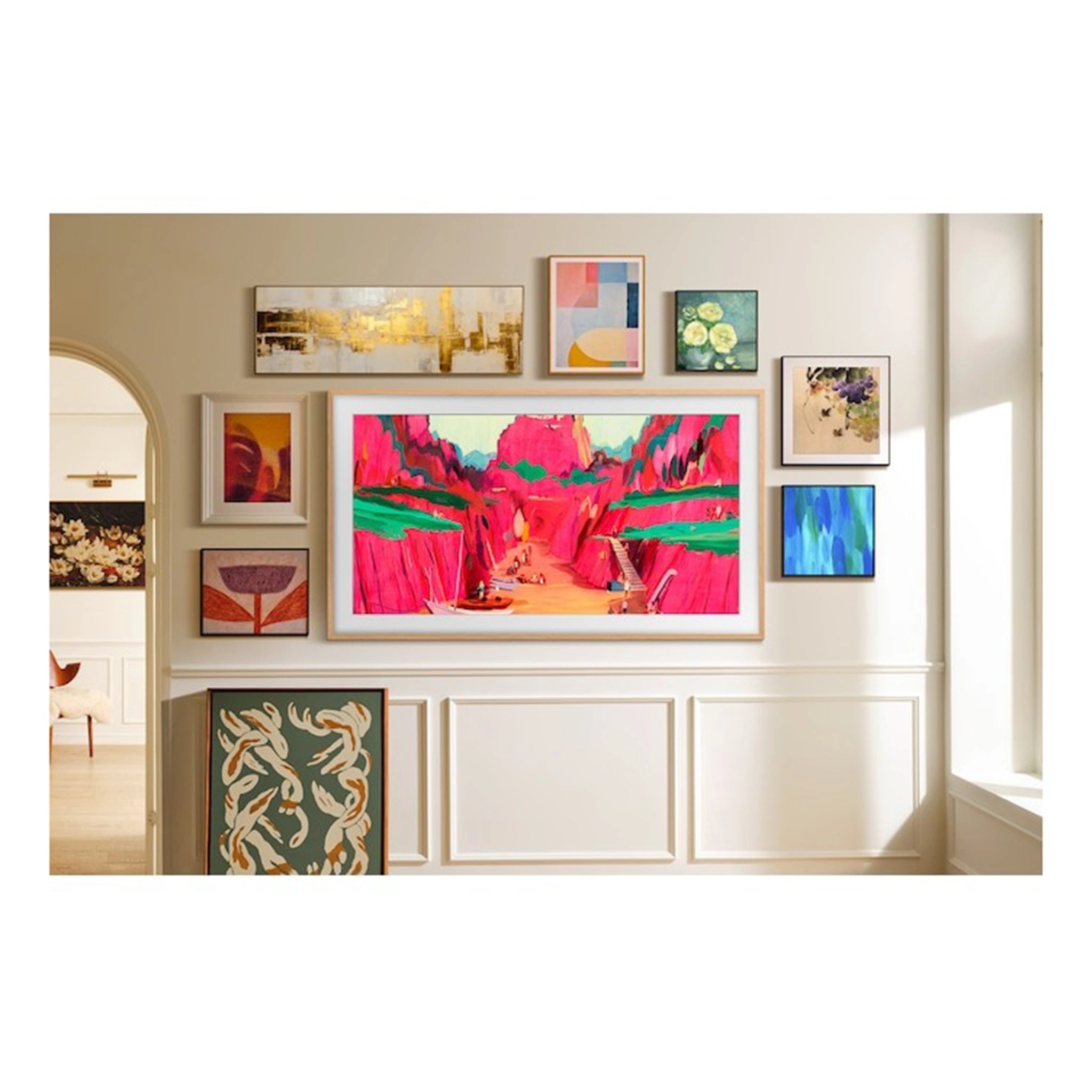 Samsung 75-inch The Frame Pro 4K Vision AI Smart TV QA75LS03FWWXXY, Lifestyle 2