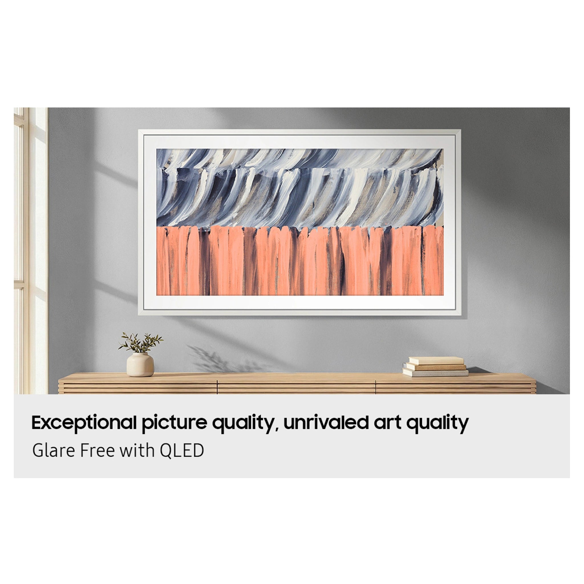Samsung 75 Inch Black The Frame 4K Vision AI Smart TV (2026) QA75LS03HEWXXY, Picture Quality Feature