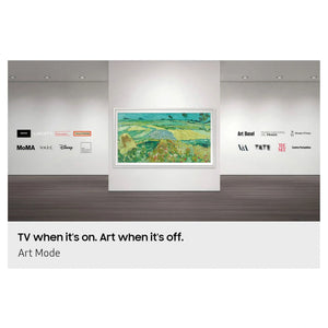 Samsung 75 Inch Black The Frame Pro 4K Vision AI Smart TV (2026) QA75LS03HWWXXY, Art Mode Feature