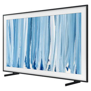 Samsung 75 Inch Black The Frame Pro 4K Vision AI Smart TV (2026) QA75LS03HWWXXY, Right Side View with Stand Legs
