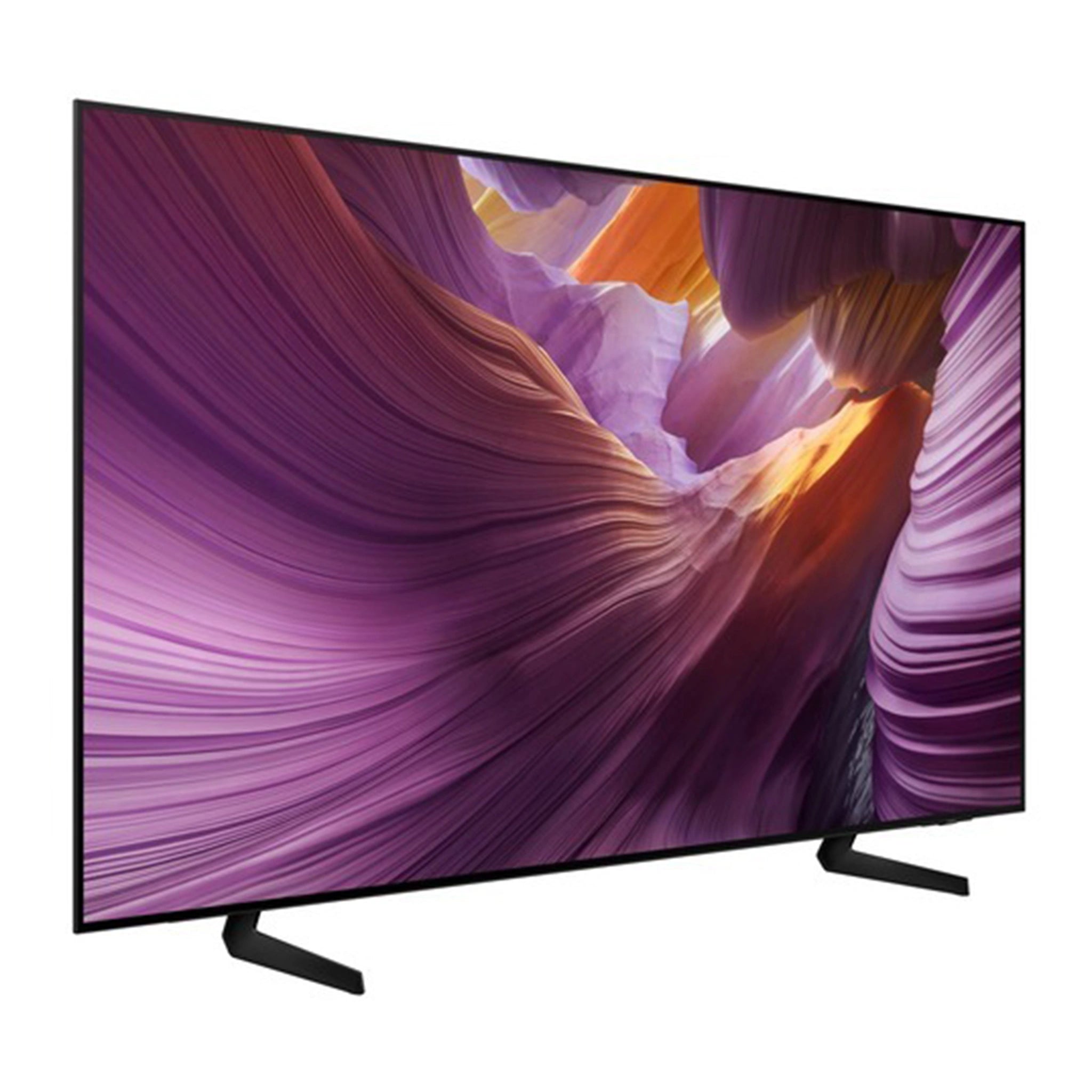Samsung 77-inch OLED S85F 4K Samsung Vision AI Smart TV QA77S85FAEXXY, Left Side View