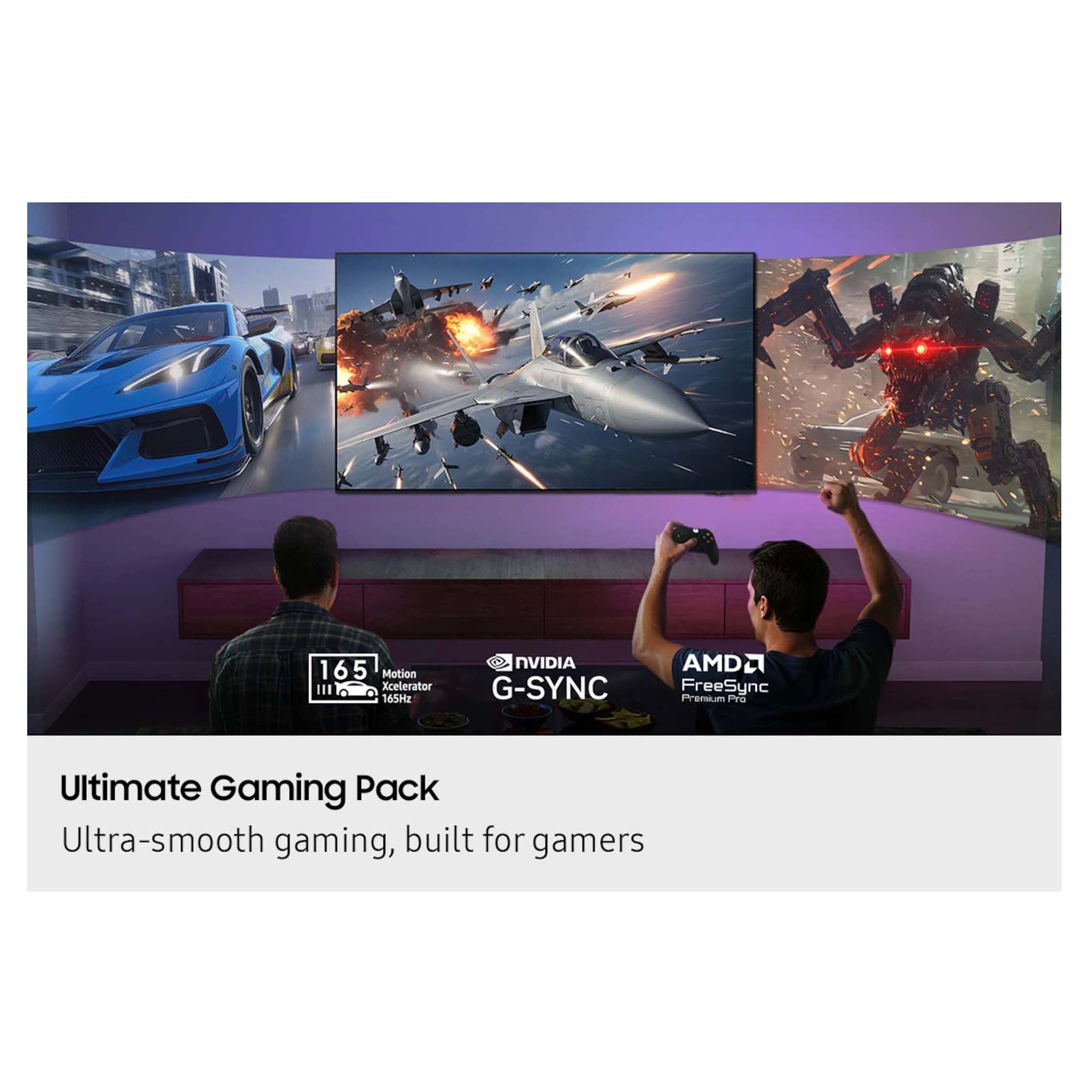 Samsung 77 Inch S95H OLED 4K Smart AI TV QA77S95HAEXXY, Gaming Feature