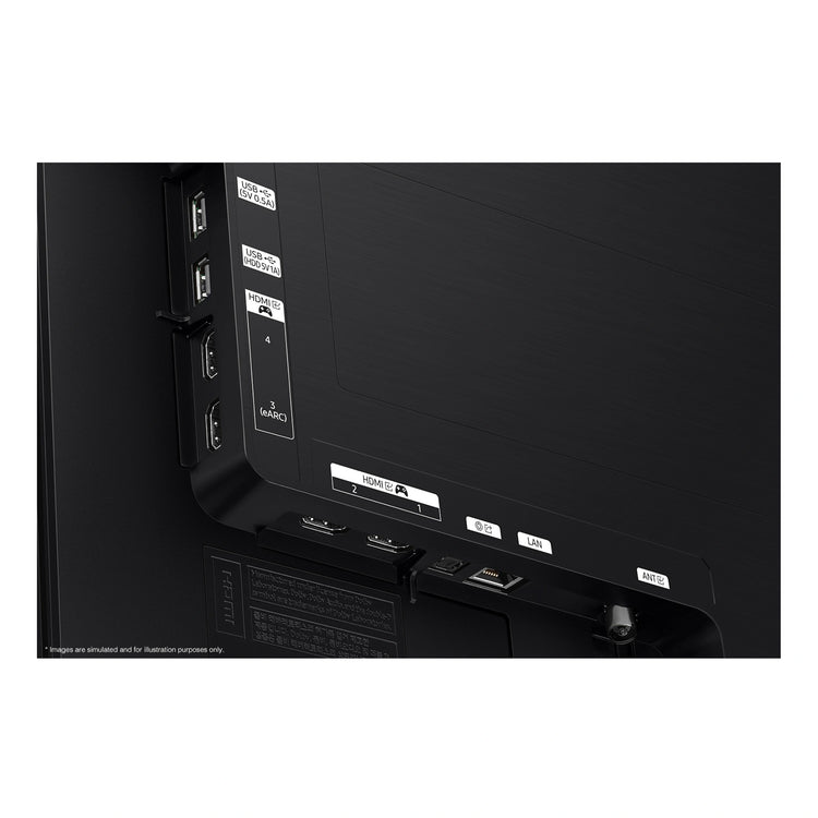 Samsung 83-inch OLED S90F 4K Samsung Vision AI Smart TV QA83S90FAEXXY, Back Side View
