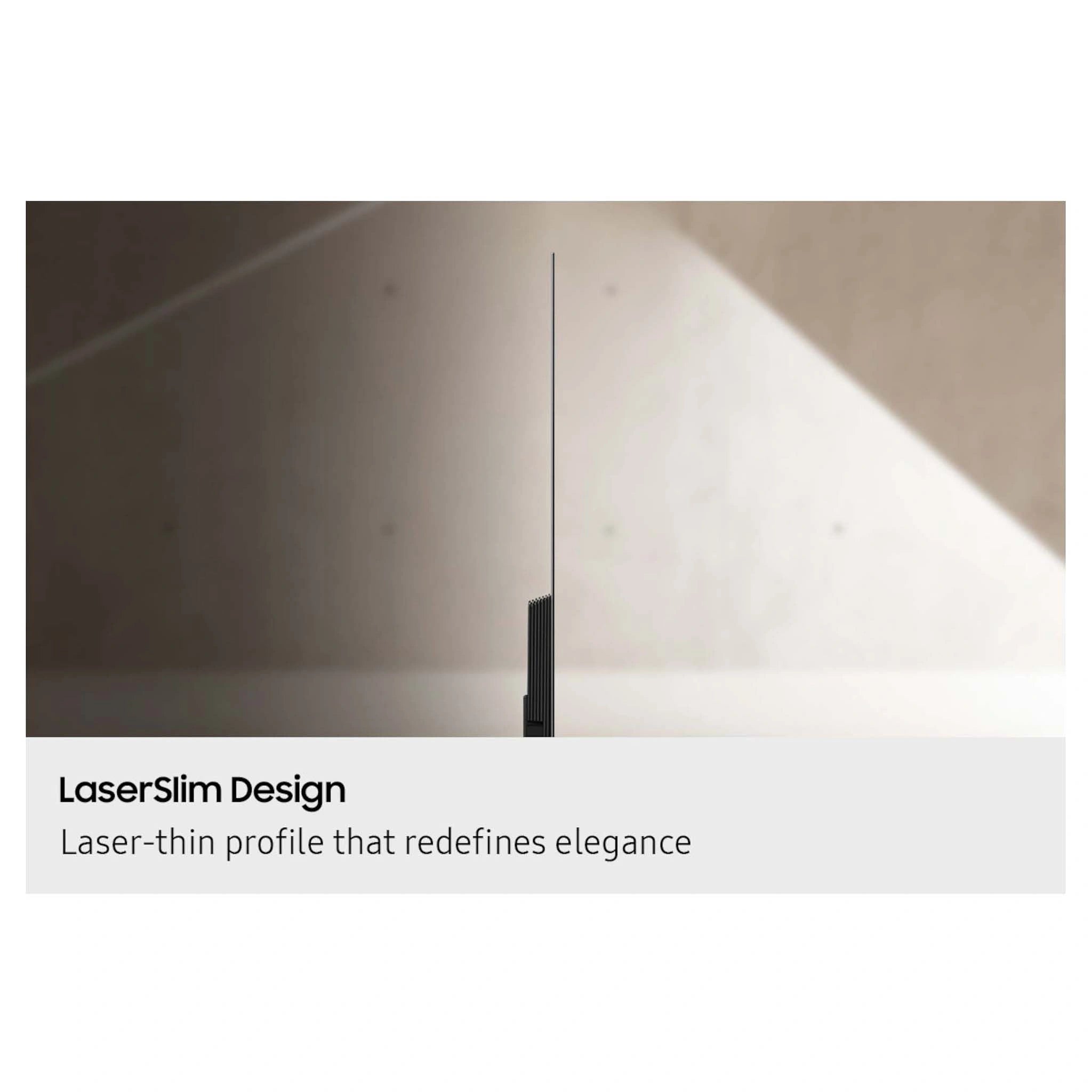 Samsung 83 Inch S90H OLED 4K Vision AI Smart TV QA83S90HAEXXY, LaserSlim Design Feature