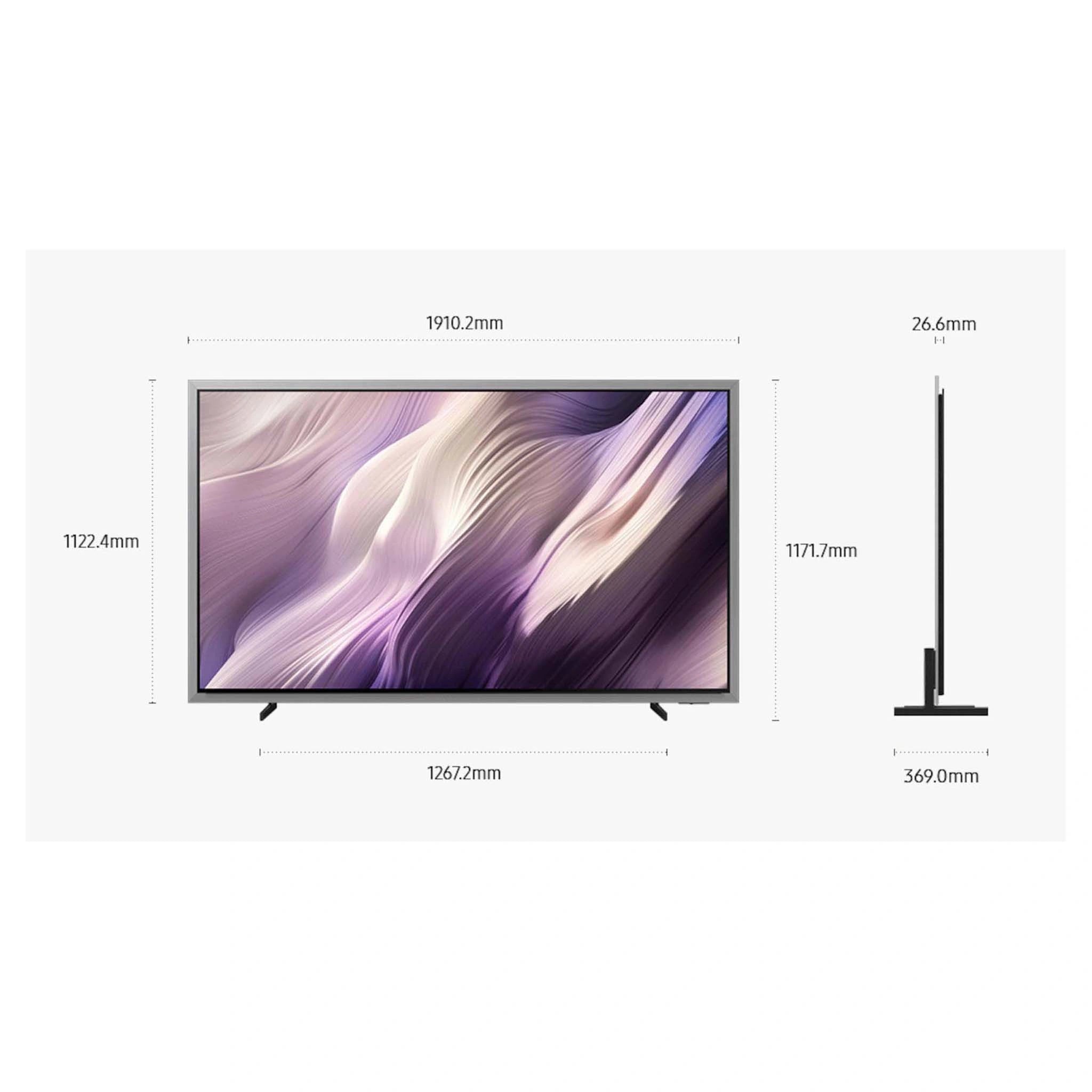 Samsung 83 Inch S95H OLED 4K Smart AI TV QA83S95HAEXXY, Dimensions View