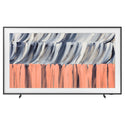 Samsung 85 Inch Black The Frame 4K Vision AI Smart TV (2026) QA85LS03HEWXXY, Front View with TV Stand Legs