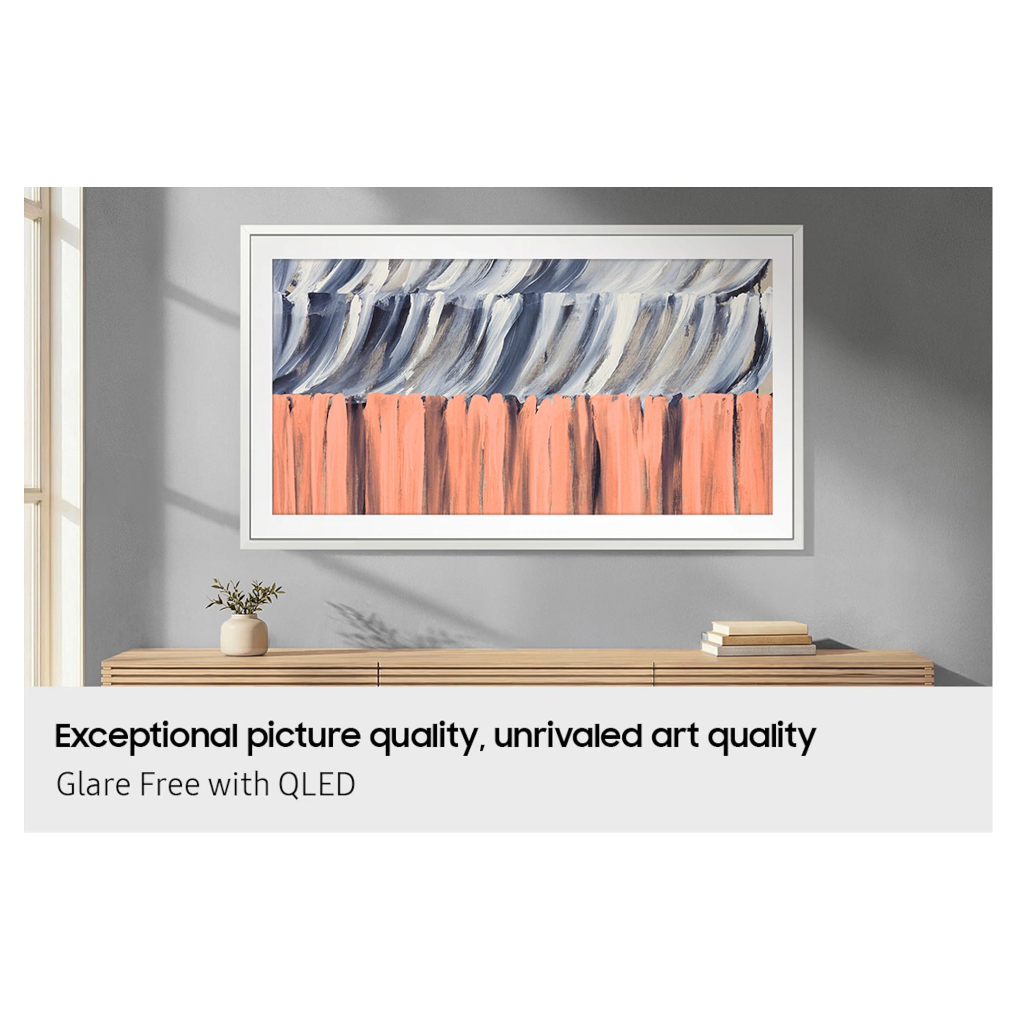 Samsung 85 Inch Black The Frame 4K Vision AI Smart TV (2026) QA85LS03HEWXXY, Picture Quality Feature