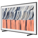 Samsung 85 Inch Black The Frame 4K Vision AI Smart TV (2026) QA85LS03HEWXXY, Right Side View with TV Stand Legs