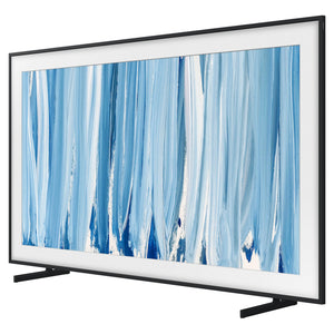 Samsung 85 Inch Black The Frame Pro 4K Vision AI Smart TV (2026) QA85LS03HWWXXY, Right Side View with Stand Legs
