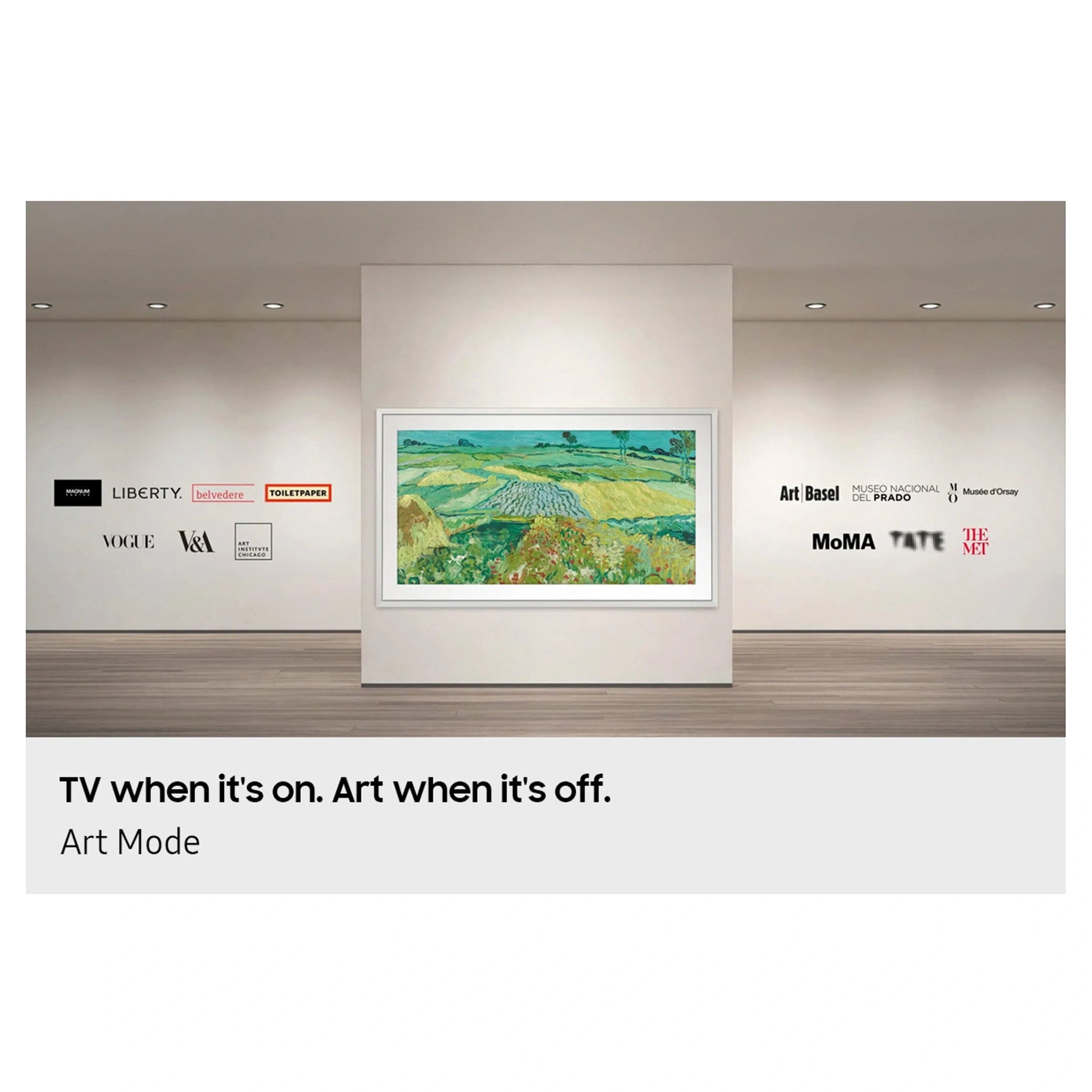 Samsung 98 Inch Black The Frame 4K Vision AI Smart TV QA98LS03HEWXXY, Art Mode Feature