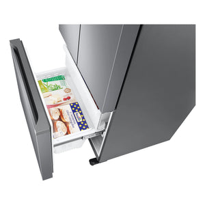 Samsung 498L French Door Refrigerator with Non-Plumbed Water Dispenser SRF5300SD, Freezer Drawer View