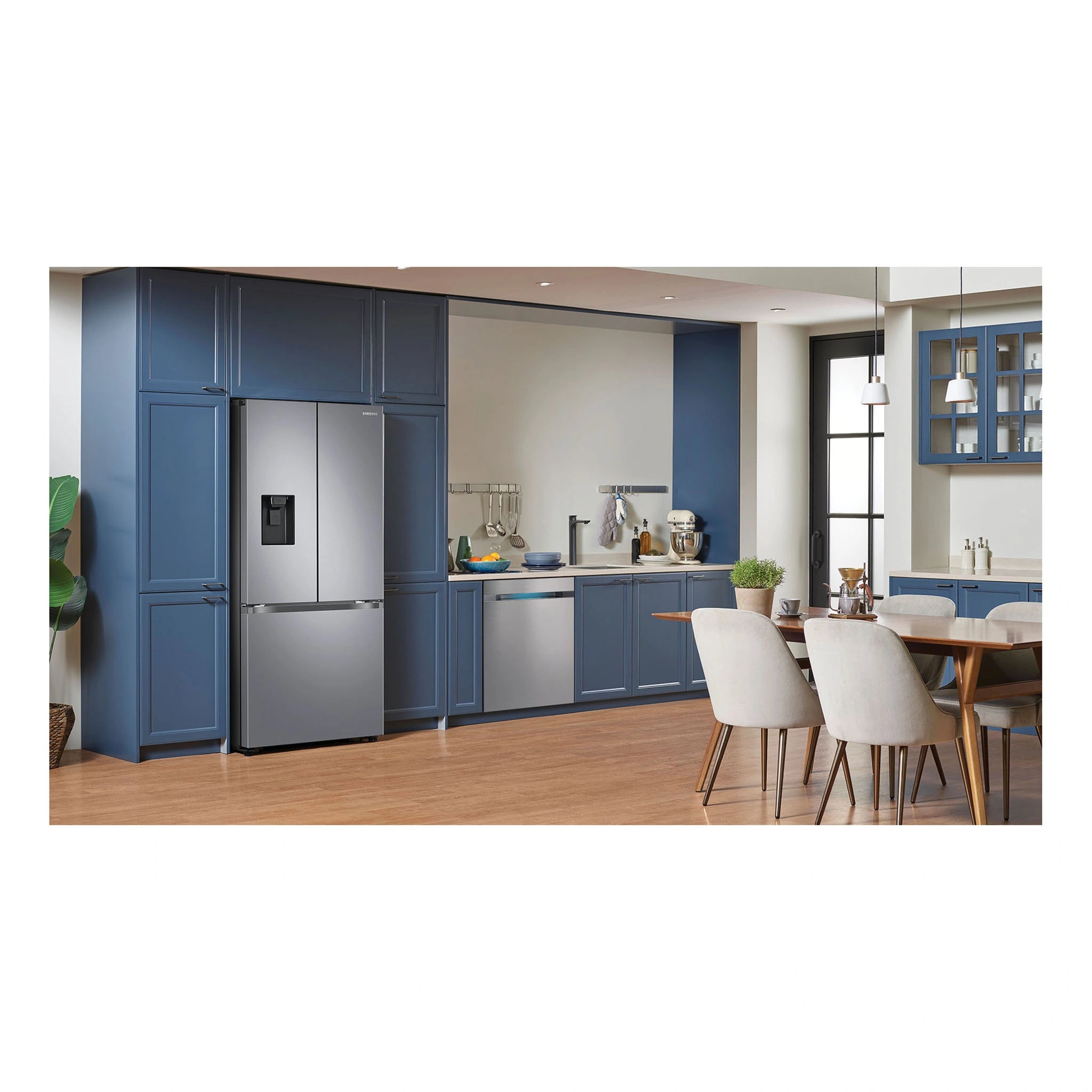Samsung 498L French Door Refrigerator with Non-Plumbed Water Dispenser SRF5300SD, Life Style