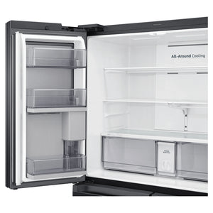 Samsung 648L French Door Refrigerator with Internal Beverage Centre SRF7500BB, Front Top Left Door Open View