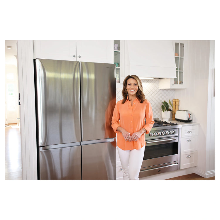 Samsung SRF7500SB 648L French Door Fridge Stainless Steel