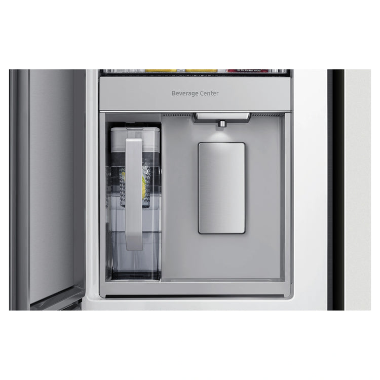 Samsung 648L Cotta White French Door Refrigerator with Internal Beverage Centre™SRFX7600W, Beverage Center View
