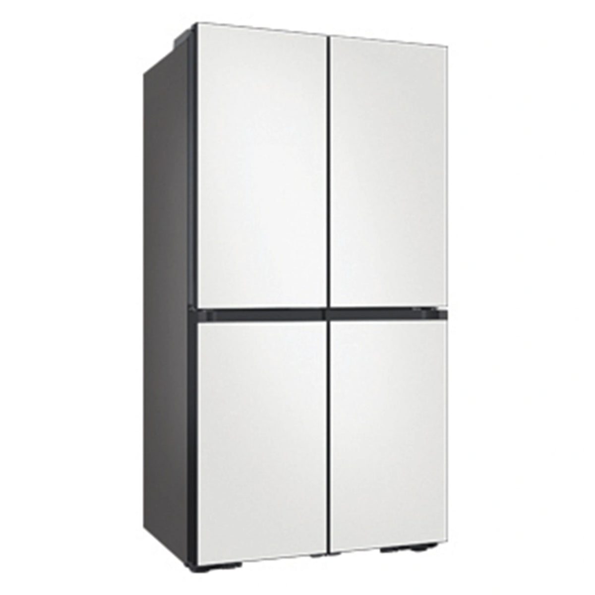 Samsung 648L Cotta White French Door Refrigerator with Internal Beverage Centre™SRFX7600W, Right Side View