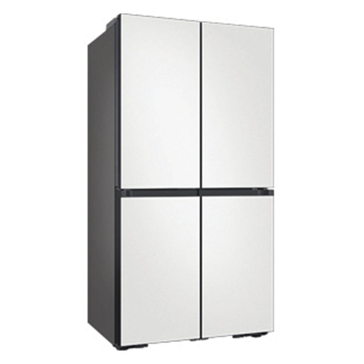 Samsung 648L Cotta White French Door Refrigerator with Internal Beverage Centre™SRFX7600W, Right Side View
