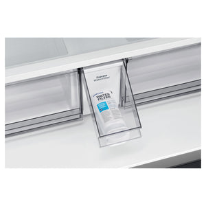 Samsung 648L Cotta White French Door Refrigerator with Internal Beverage Centre™SRFX7600W, Water Filter View