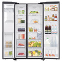Samsung SRS656MBFH4 656L Black Side by Side Smart Refrigerator - Family Hub