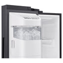 Samsung SRS656MBFH4 656L Black Side by Side Smart Refrigerator - Family Hub