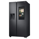 Samsung 656L Black Side by Side Smart Refrigerator - Family Hub SRS656MBFH4, Left Side View