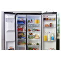 Samsung SRS673DMB 635L Matte Black Side By Side Refrigerator