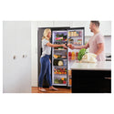 Samsung SRS673DMB 635L Matte Black Side By Side Refrigerator