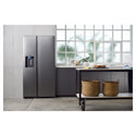 Samsung SRS673DMB 635L Matte Black Side By Side Refrigerator