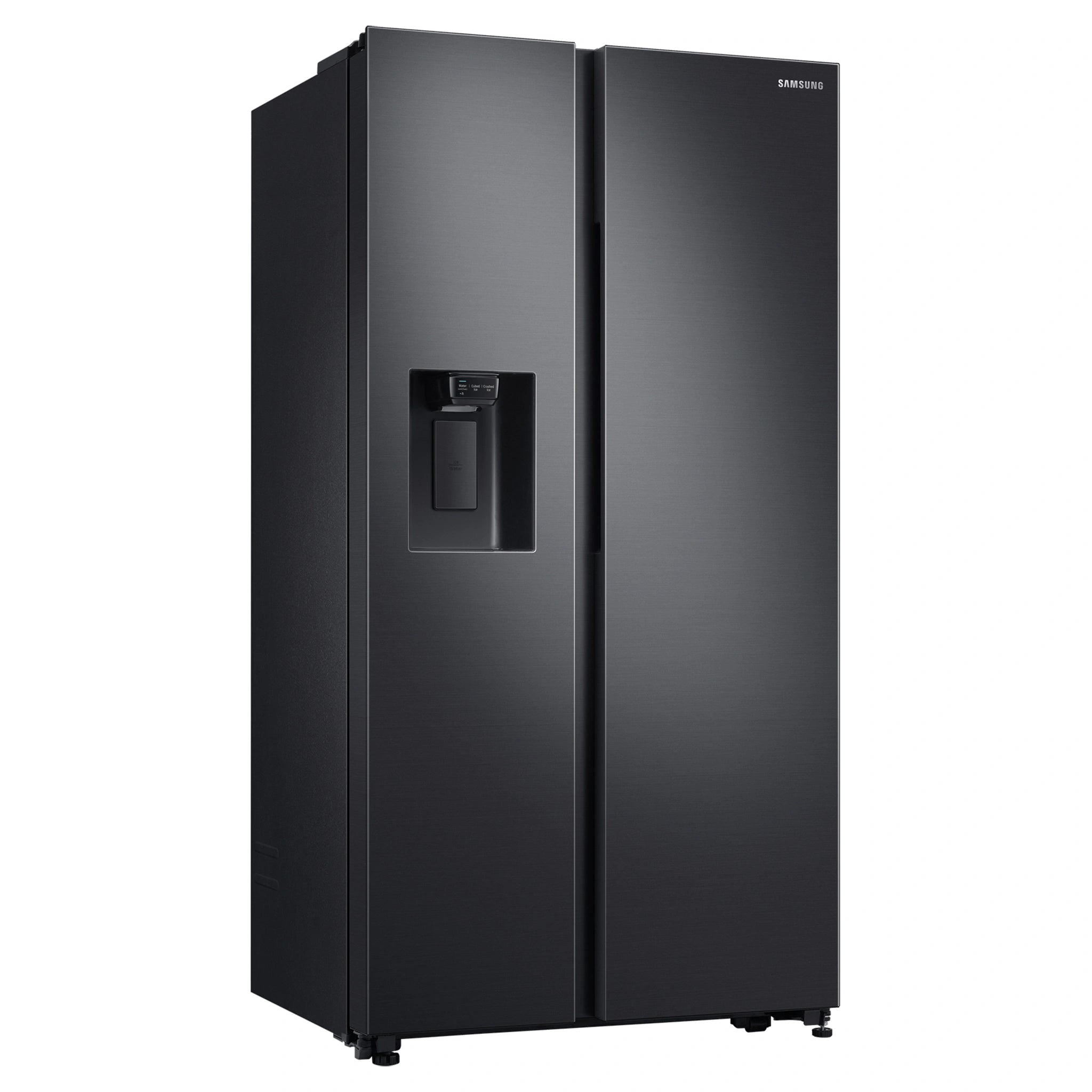 Samsung 635L Matte Black Side By Side Refrigerator SRS673DMB, Right Side View