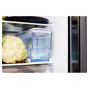 Samsung 635L Matte Black Side By Side Refrigerator SRS673DMB, Water Tank Storage View