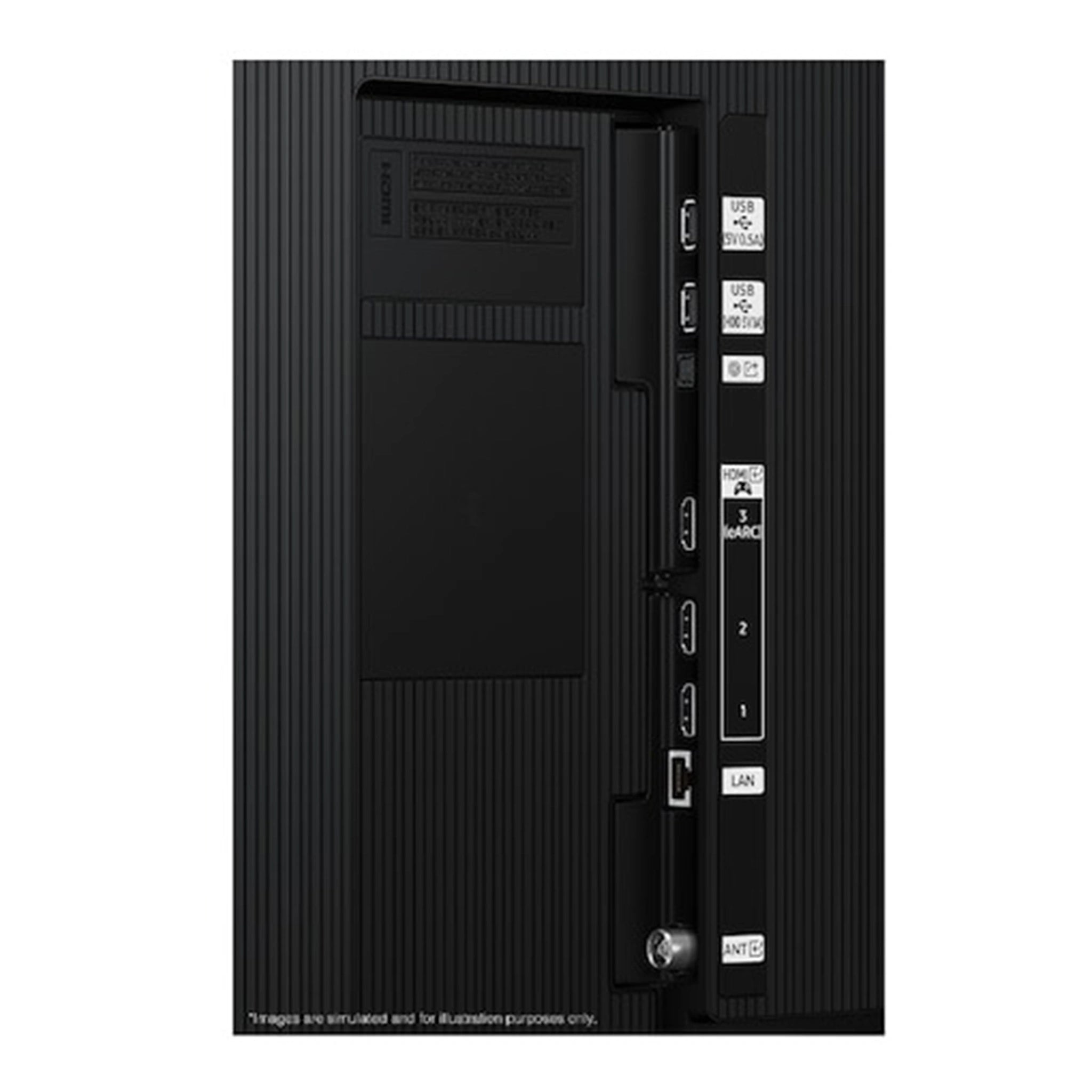 Samsung 98 inch Ultra HD 4K LED Smart Tizen TV UA98DU9000WXXY, Back Side View