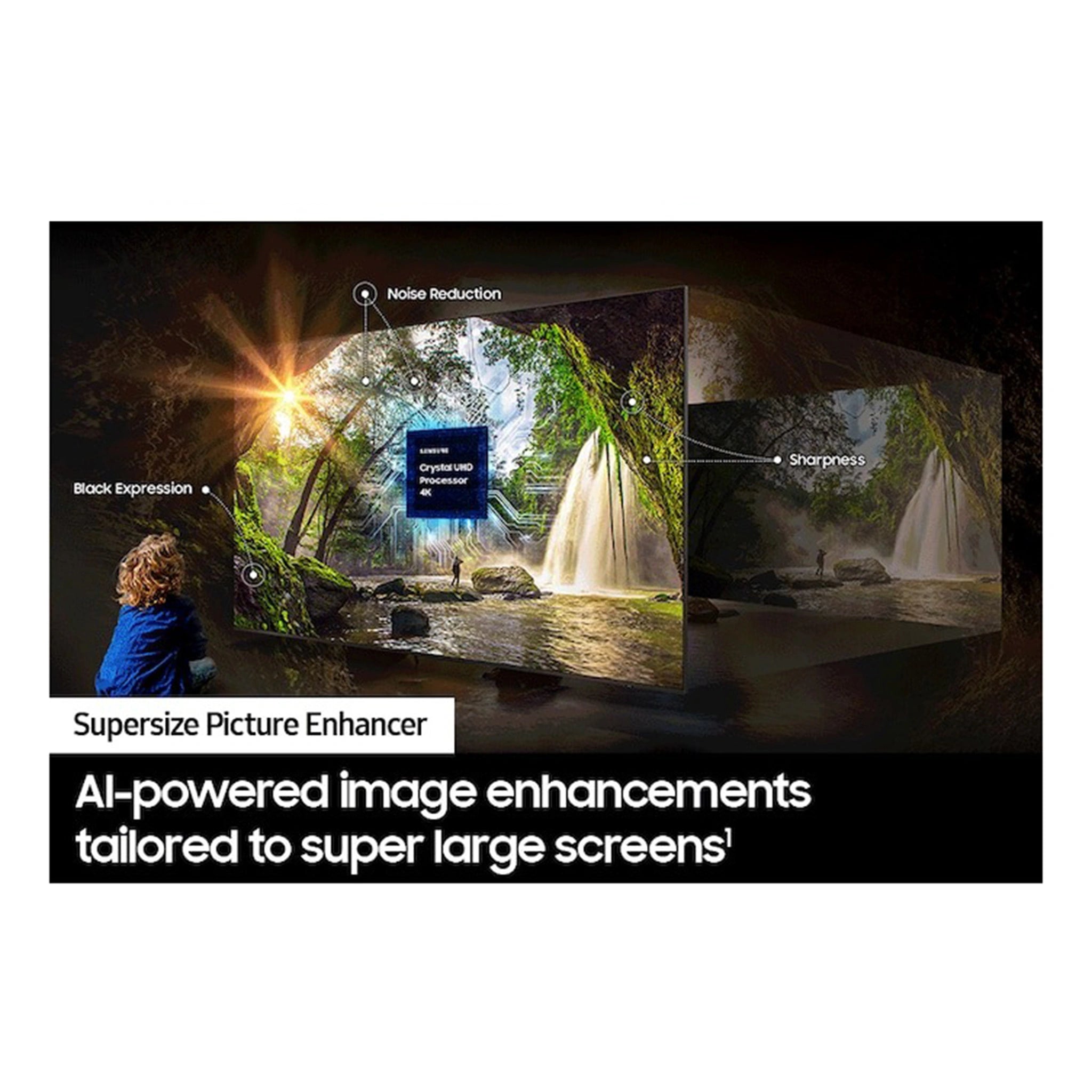 Samsung 98 inch Ultra HD 4K LED Smart Tizen TV UA98DU9000WXXY, Feature 2