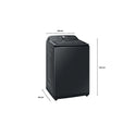 Samsung 12kg Top Load Washer WA12A8376GV, Dimensions