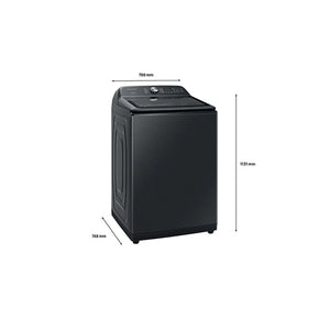 Samsung 12kg Top Load Washer WA12A8376GV, Dimensions
