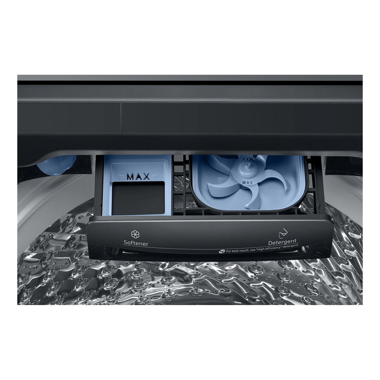 Samsung 12kg Top Load Washer WA12A8376GV, Drawer Open View