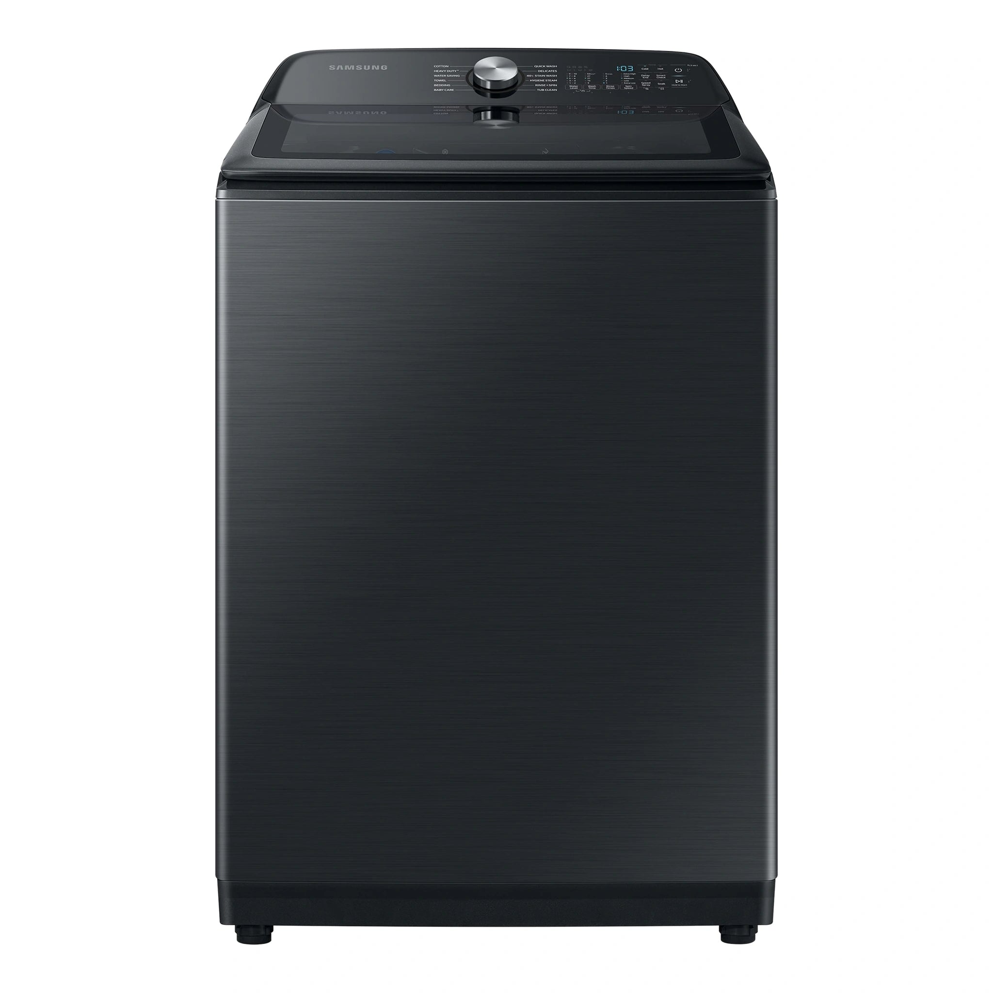 Samsung 12kg Top Load Washer WA12A8376GV, Front View