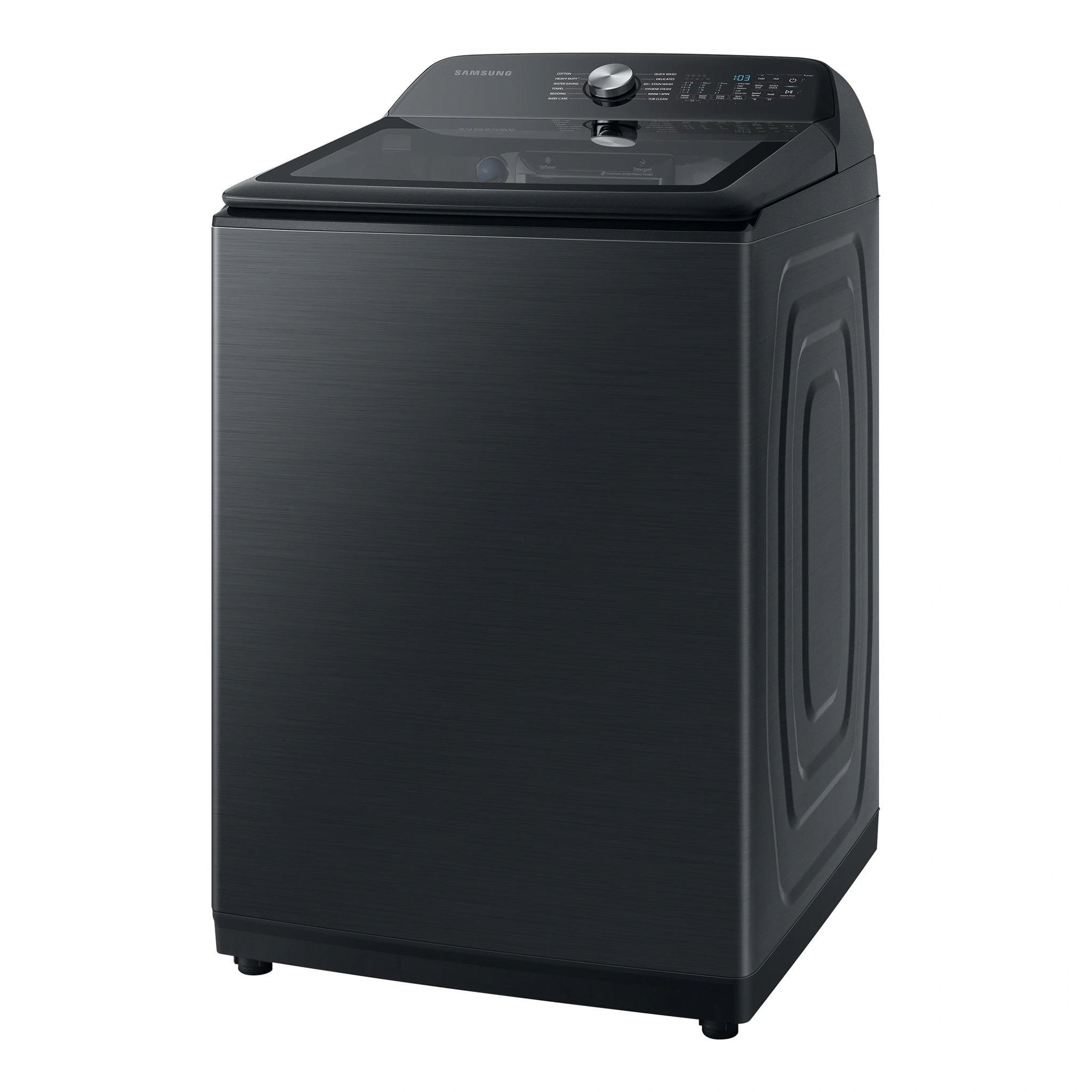 Samsung 12kg Top Load Washer WA12A8376GV, Right Side View